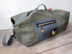Reworked kit bag map pocket.