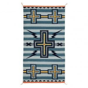 Tempest' rug in 'Denims'