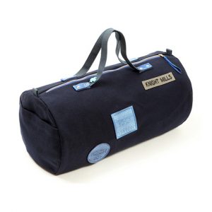 Embossed patch' duffel