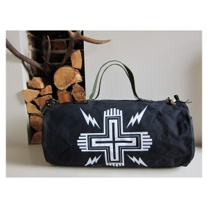 Cross n Bolts' duffel bag
