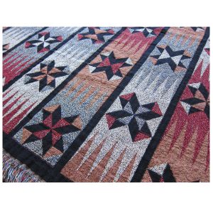 Patchwork Pinwheel' throw