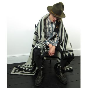 Piercing The No' Wool Blanket