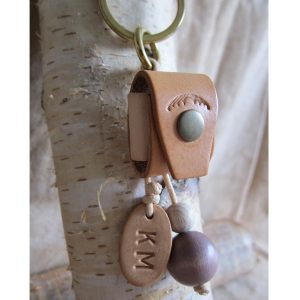 Coin keeper' keyring.