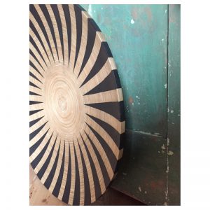 Hand painted decorative wall plate