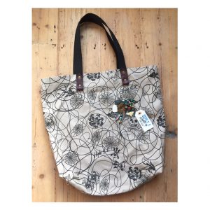 Diablo' printed tote