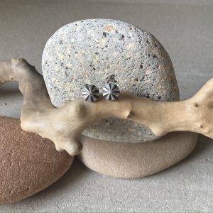 Hand Forged Sterling Silver Studs