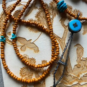 Silver + Sleeping Beauty Turquoise Roach Clip