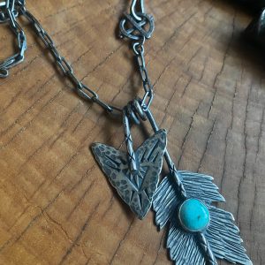 Peace Arrow Necklace